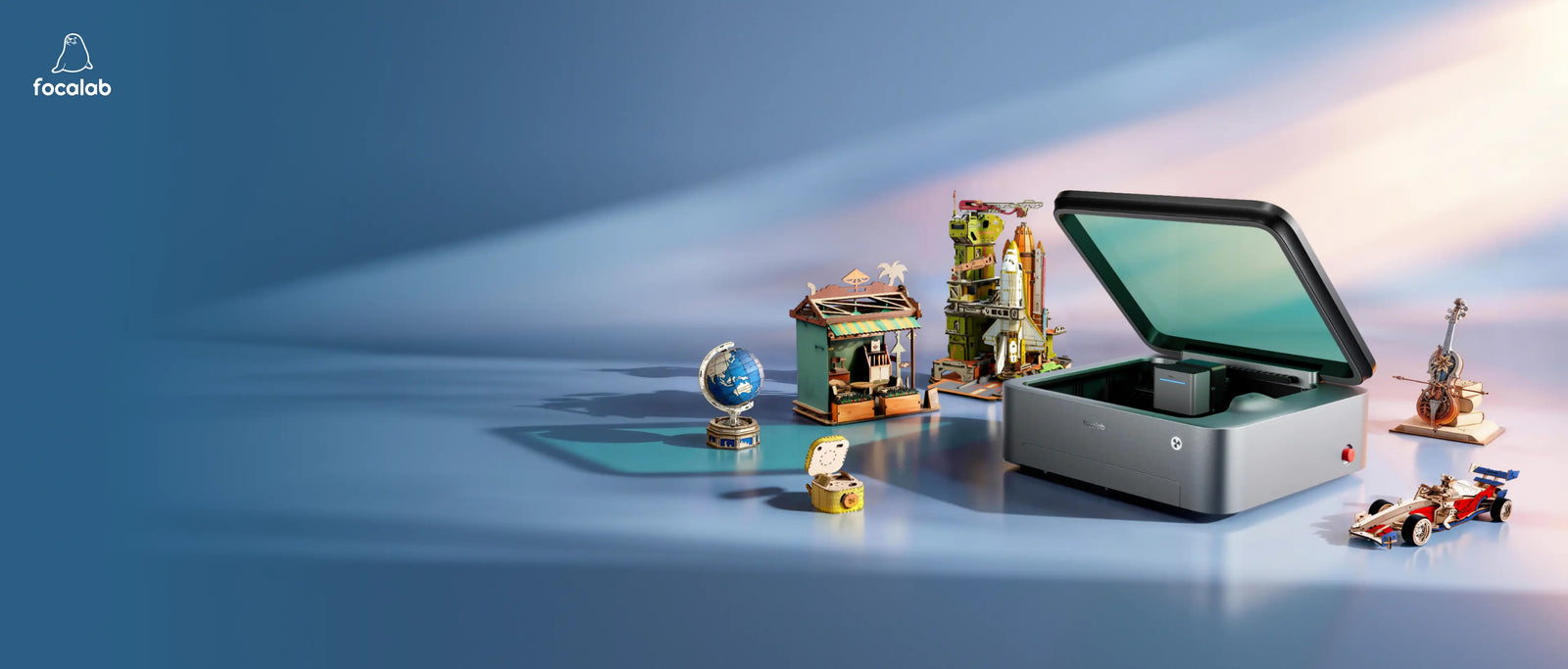 World’s First 60W Laser Cutter with Optical Zoom