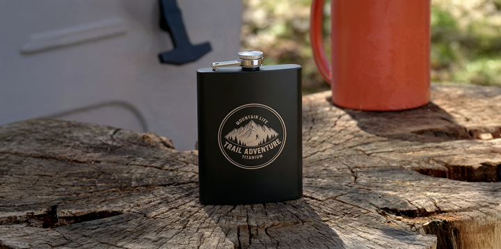 Relief Hip Flask